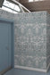 Marine Toile Wallpaper - Sea Blue - Timorous Beasties - TB/MTOIL/FIB/02 - Premier Wallcovering