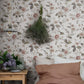 Marion's Mural Wallpaper - Pink/ Green/ White - Boråstapeter - 3592 - Premier Wallcovering