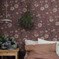 Marion's Mural Wallpaper - Deep Red - Boråstapeter - 3591 - Premier Wallcovering
