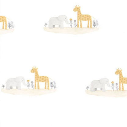 Marius & Candice Rose & Nino Wallpaper - Beige - Casadeco - 85531125 - Premier Wallcovering