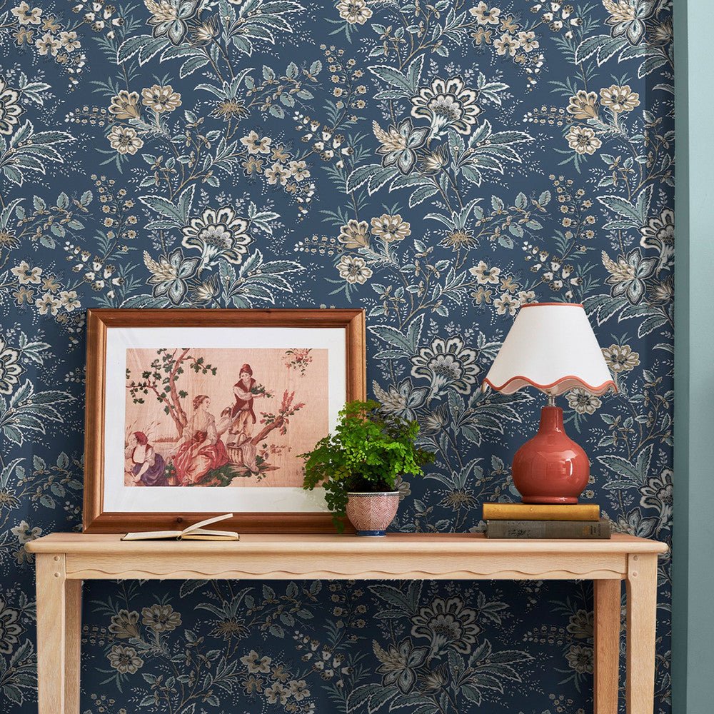 Marlbrook Wallpaper - Dusky Seaspray - Laura Ashley - 130097 - Premier Wallcovering
