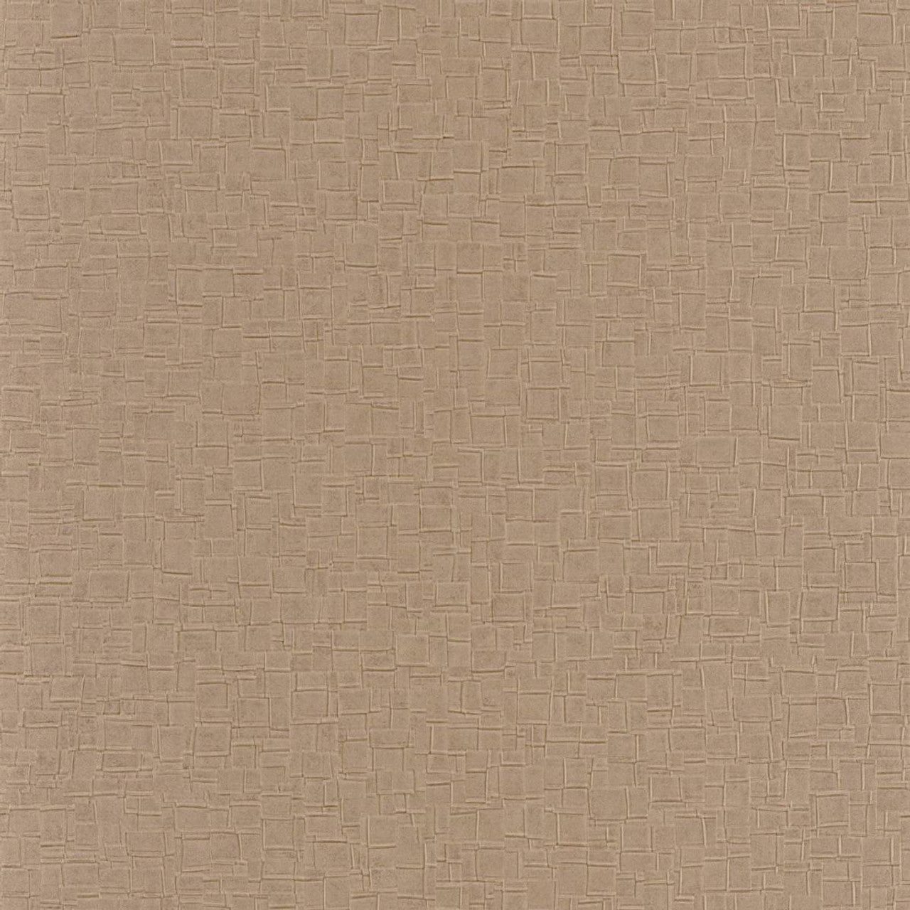Maroquinerie Leathers Wallpaper - Brun Moka - Casadeco - 87142419 - Premier Wallcovering