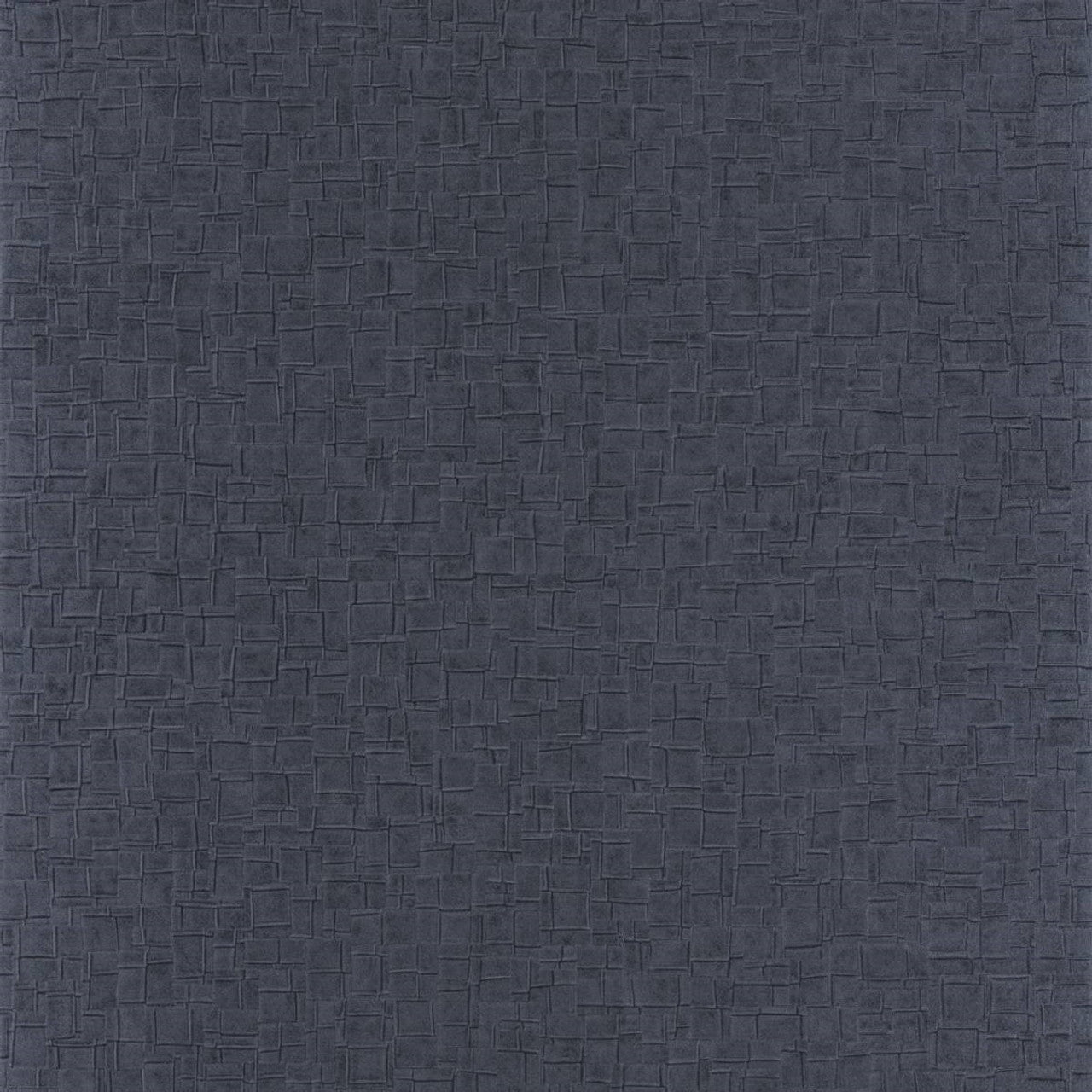 Maroquinerie Leathers Wallpaper - Bleu Profond - Casadeco - 87146521 - Premier Wallcovering