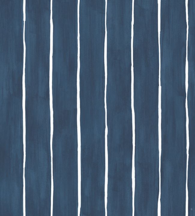 Marquee Stripe Wallpaper - Midnight - 110/2007 - Cole & Son - Premier Wallcovering
