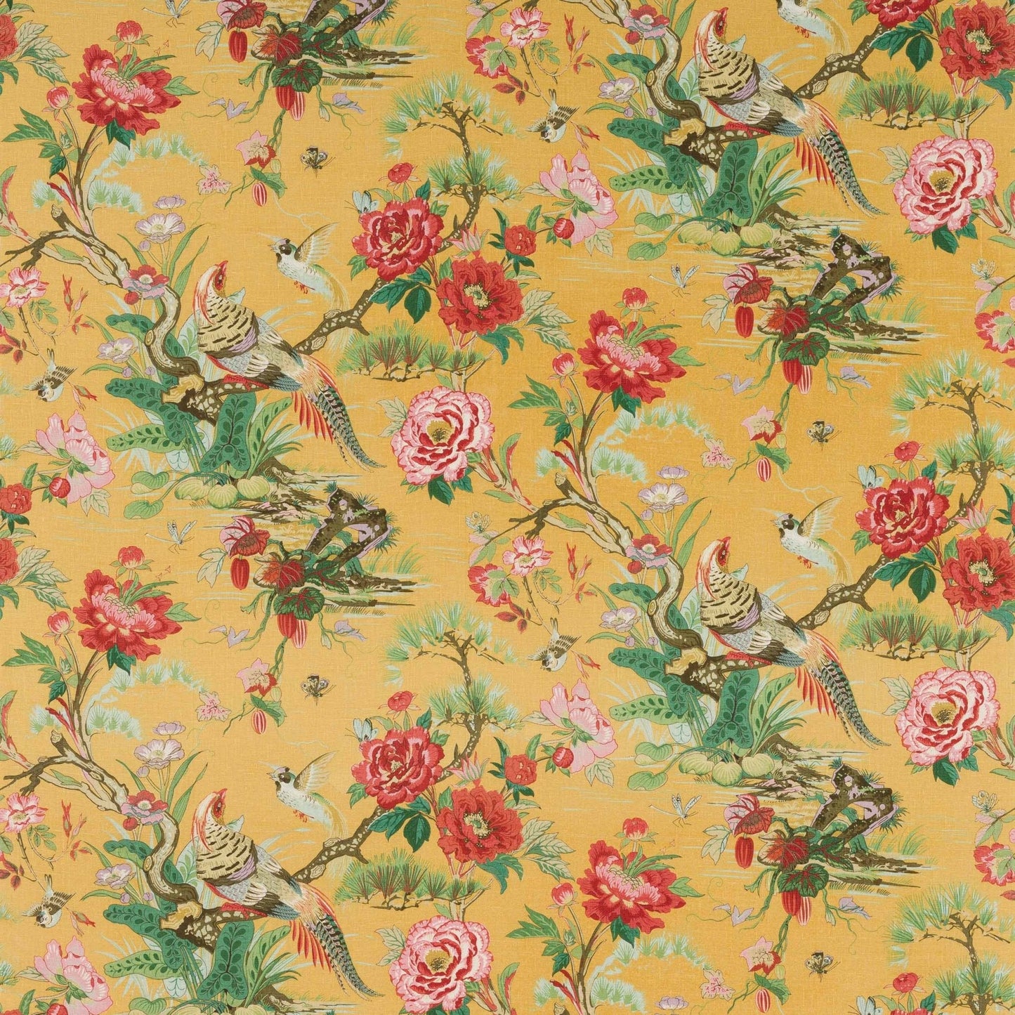 Marsan Fabric - Or - Manuel Canovas - M4115-02 - Premier Wallcovering