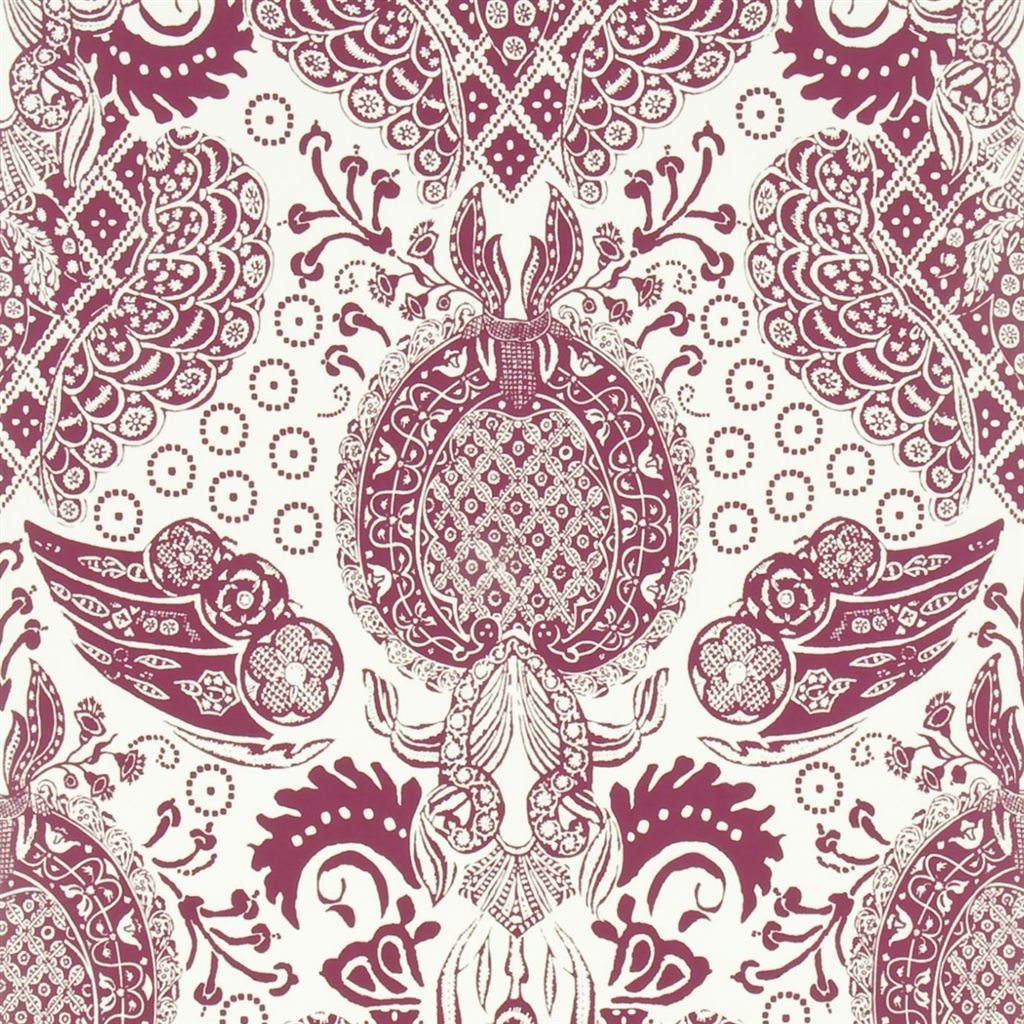 Marseille Wallpaper - Grenat - Christian Lacroix - PCL005/07 - Premier Wallcovering