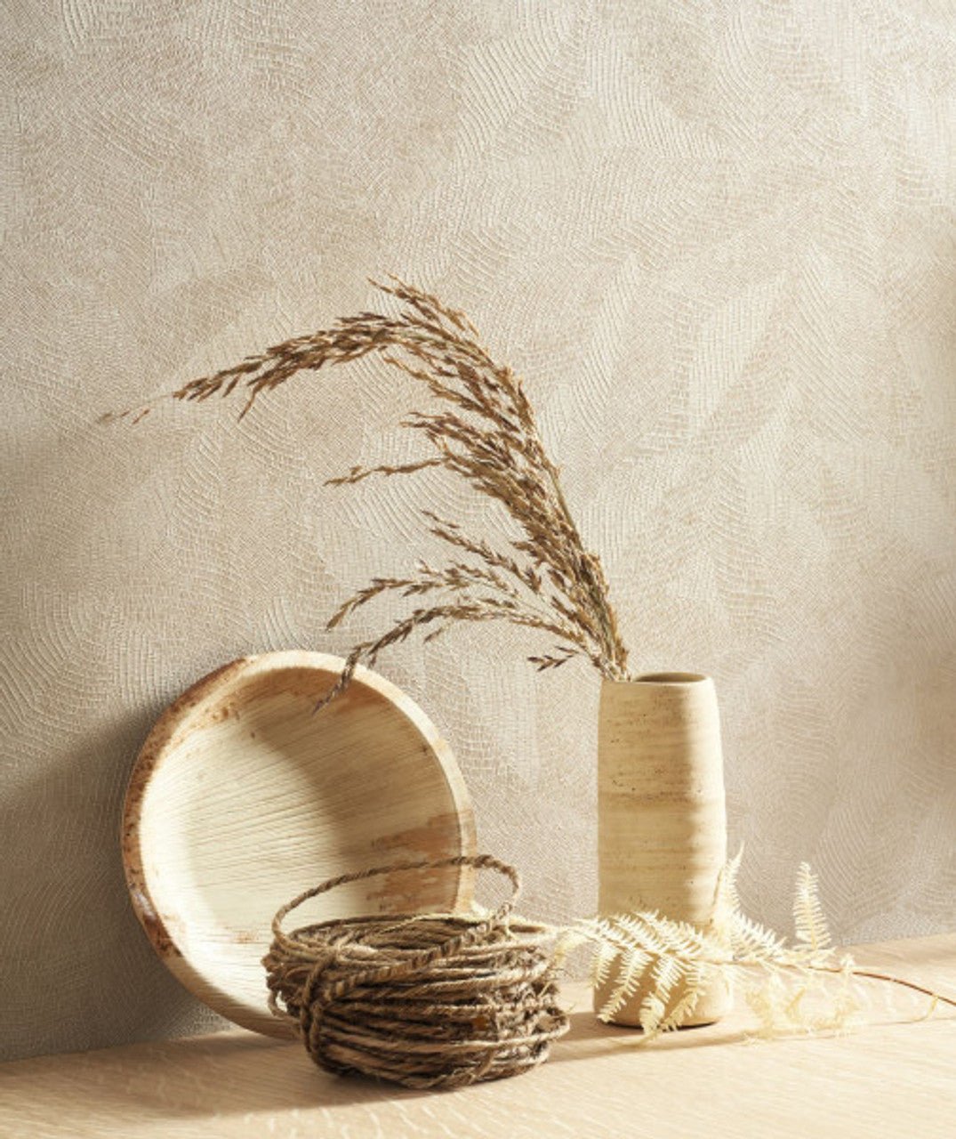 Masaya Nicaragua Wallpaper - Blanc - Casadeco - 86420242 - Premier Wallcovering