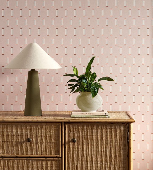 Matchsticks Wallpaper - Blush - Scion - NSCW113278