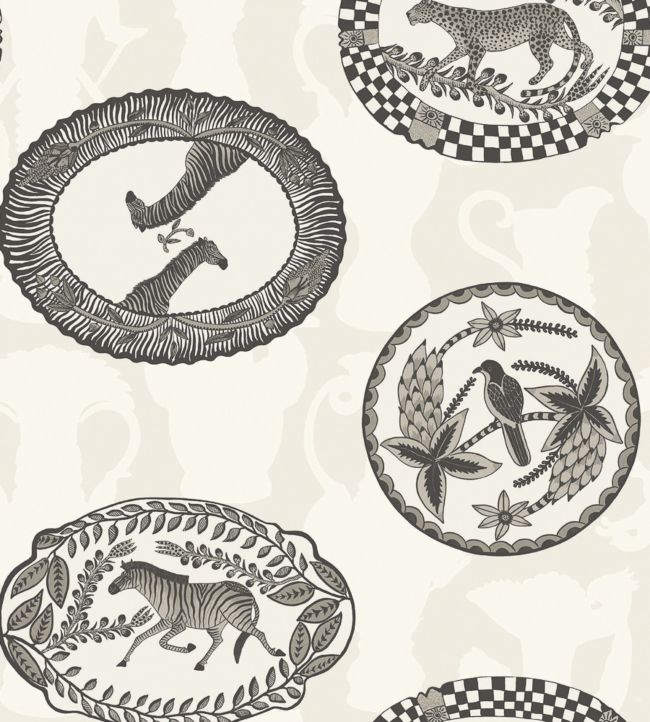 Matrinah Wallpaper - Soot on Snow - 109/4019 - Cole & Son - Premier Wallcovering