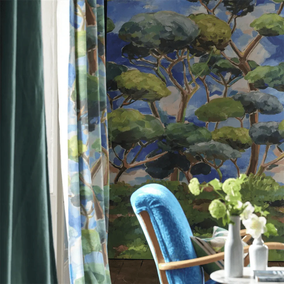 Matsu Wallpaper - Cobalt - PDG1202/01 - Designers Guild
