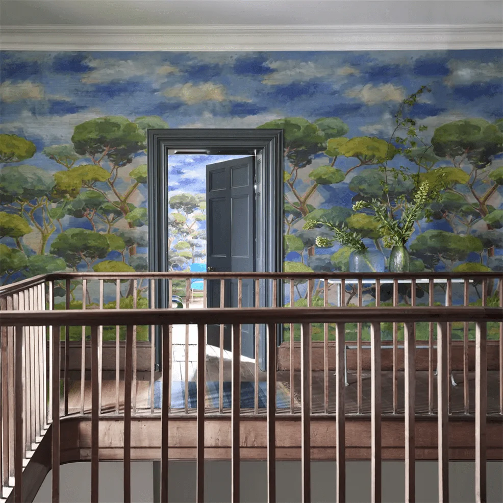 Matsu Wallpaper - Cobalt - PDG1207/01 - Designers Guild