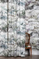 Matzu Tree Fabric - Blue Tint Drizzles - Timorous Beasties - DIGIP/MATZ/LU/01 - Premier Wallcovering