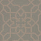 Mawton Wallpaper - Charcoal/Gilver - Sanderson - DDAM216419