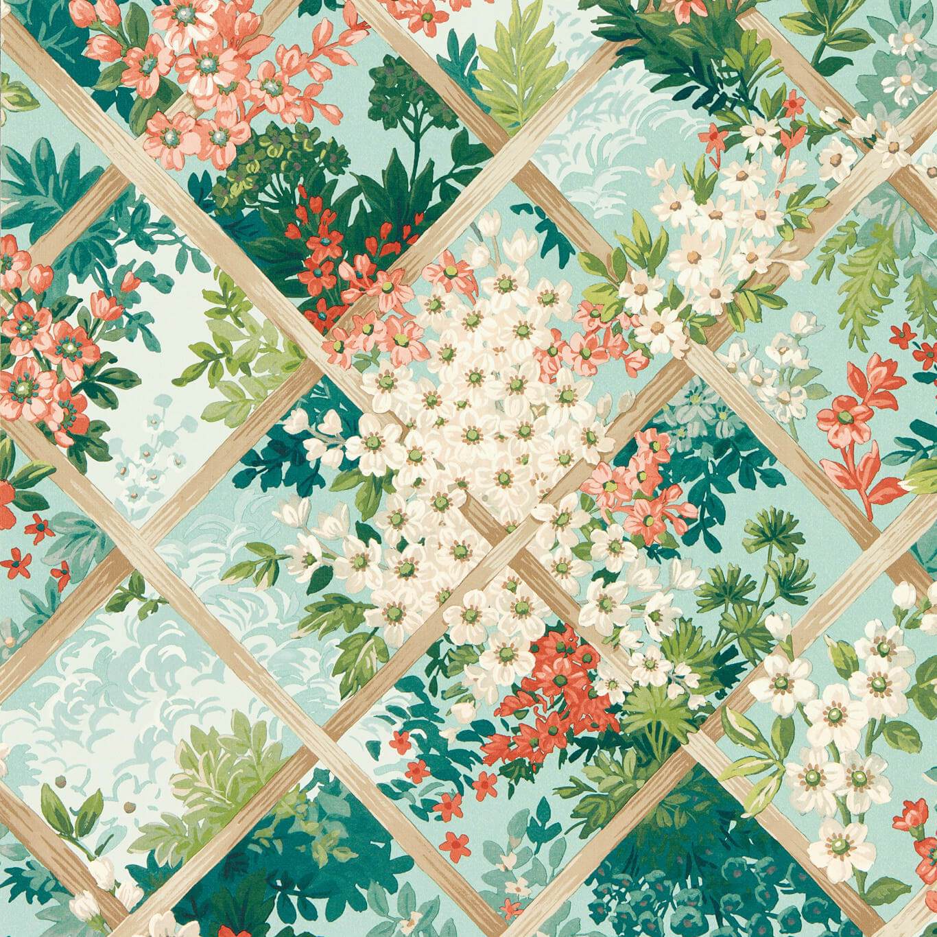 Maymont Wallpaper - Seaglass - Clarke & Clarke - W0195/03 - Premier Wallcovering