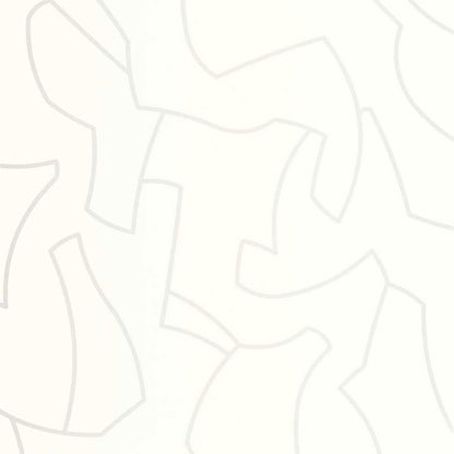 Maze Game Color Game Wallpaper - Blanc - Casadeco - 200610010 - Premier Wallcovering