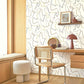 Maze Game Color Game Wallpaper - Ocre - Casadeco - 200611212 - Premier Wallcovering
