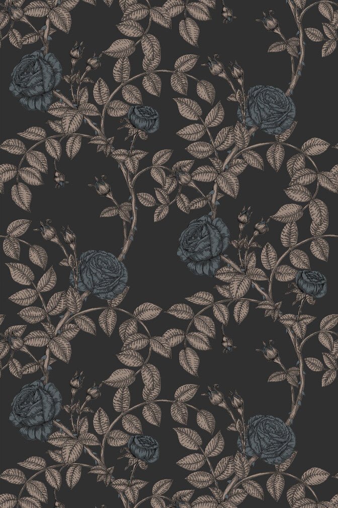 McGegan Rose Fabric - Westwood - Timorous Beasties - DIGIP/MCG/LU/02 - Premier Wallcovering