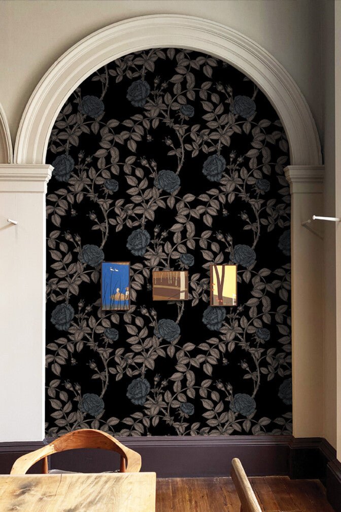 McGegan Rose Wallpaper - Westwood - Timorous Beasties - HS/MCG/SMM/07 - Premier Wallcovering