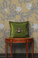 McGegan Rose Wallpaper - Greys on Khaki - Timorous Beasties - HS/MCG/SMM/02 - Premier Wallcovering
