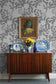 McGegan Rose Wallpaper - Grey - Timorous Beasties - HS/MCG/SMM/01 - Premier Wallcovering