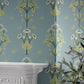 Meadow Sweet Wallpaper - Gold/Slate - Morris & Co - 216829 - Morris Wallpaper