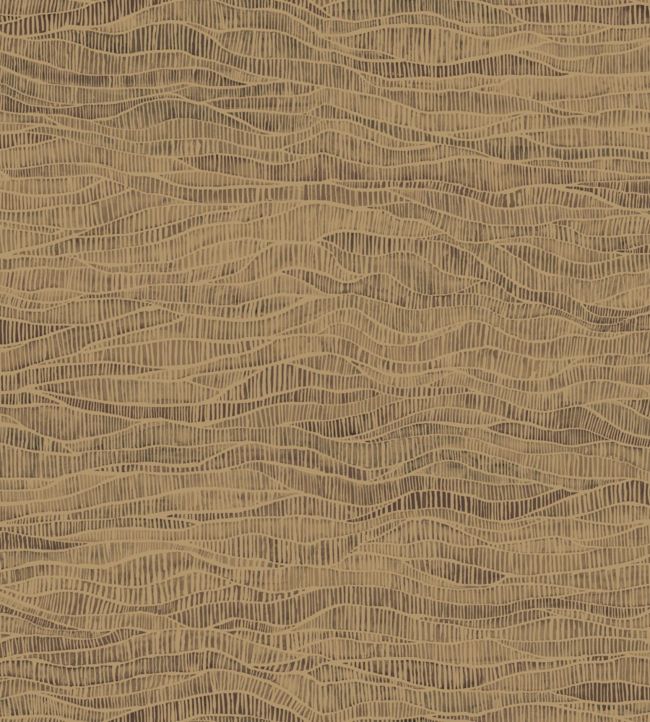 Meadow Wallpaper - Metallic Bronze & Soot - 115/13041 - Cole & Son - Premier Wallcovering