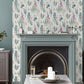 Meadowvale Sprigs Wallpaper - Violet - Laura Ashley - 127401 - Premier Wallcovering