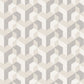 Mecano Perception Wallpaper - Taupe - Casadeco - 86491303 - Premier Wallcovering