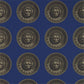 Medallion Wallpaper - Lazuli/Nickle - ZPLW312975 - Zoffany