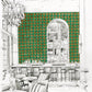 Medallion Wallpaper - Silver/Perfect White - Zoffany - ZPLW312976 - Morris Wallpaper