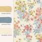 Megan Wallpaper - Ochre Yellow - Laura Ashley - 122742 - Premier Wallcovering