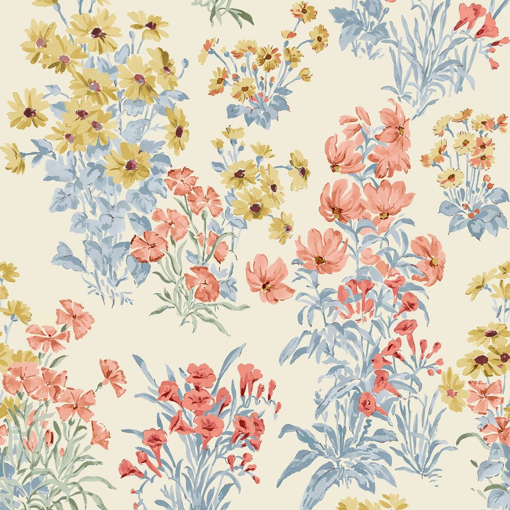 Megan Wallpaper - Ochre Yellow - Laura Ashley - 122742 - Premier Wallcovering