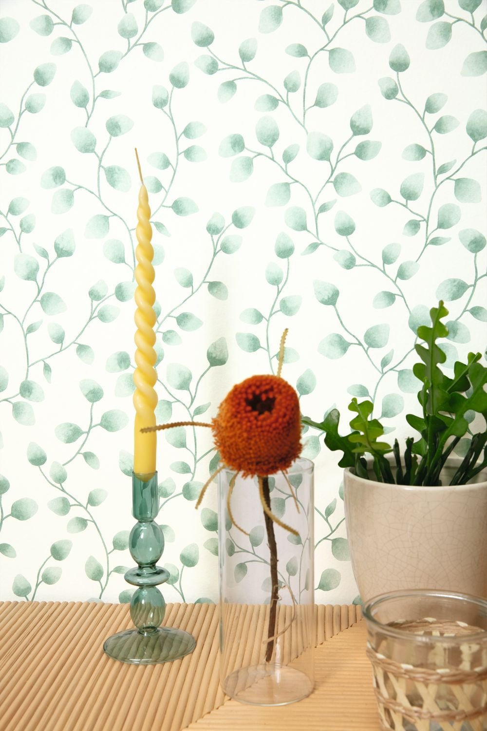 Melbourne Wallpaper - Vert Mousse - Caselio - 103867002