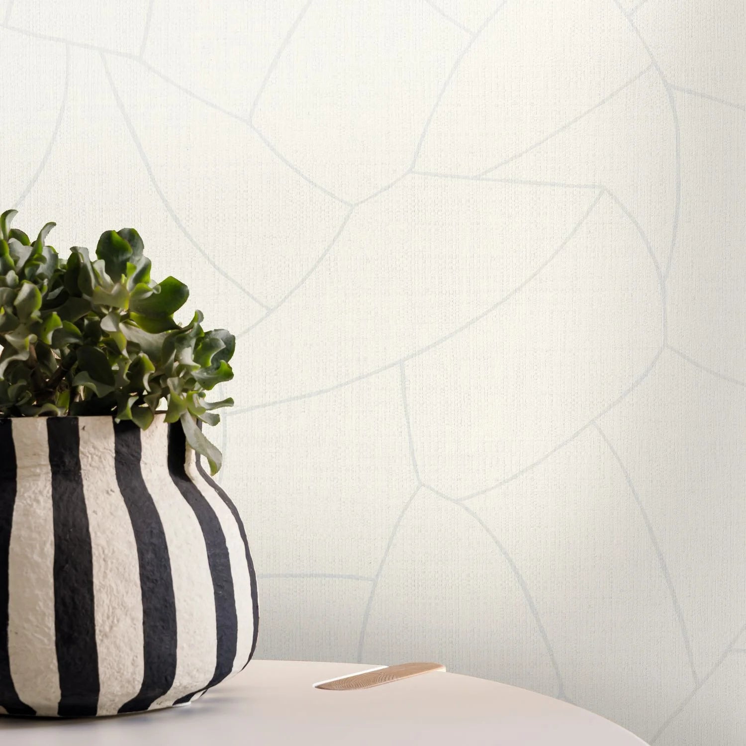 Melody Wallpaper - Blanc - Caselio - 107020013