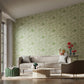 Melograno Wallpaper - Forest/First Light - HQN3112923 - Harlequin - Premier Wallcovering