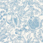 Melograno Wallpaper - Celestial/Fig Blossom - HQN3112924 - Harlequin - Premier Wallcovering