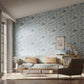 Melograno Wallpaper - Celestial/Fig Blossom - HQN3112924 - Harlequin - Premier Wallcovering