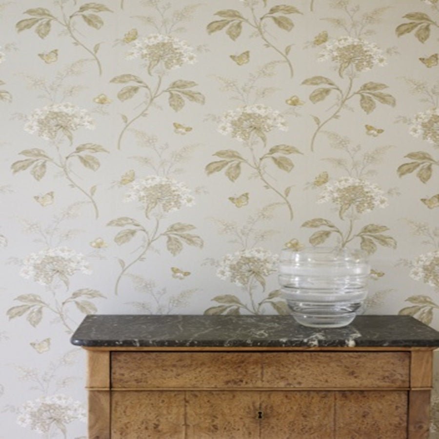 Messina Wallpaper - Aqua - Colefax & Fowler - 07132/01 - Premier Wallcovering