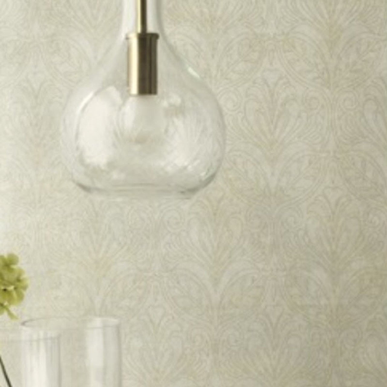 Mestre Palazzo Wallpaper - Blanc - Casadeco - 83560111 - Premier Wallcovering