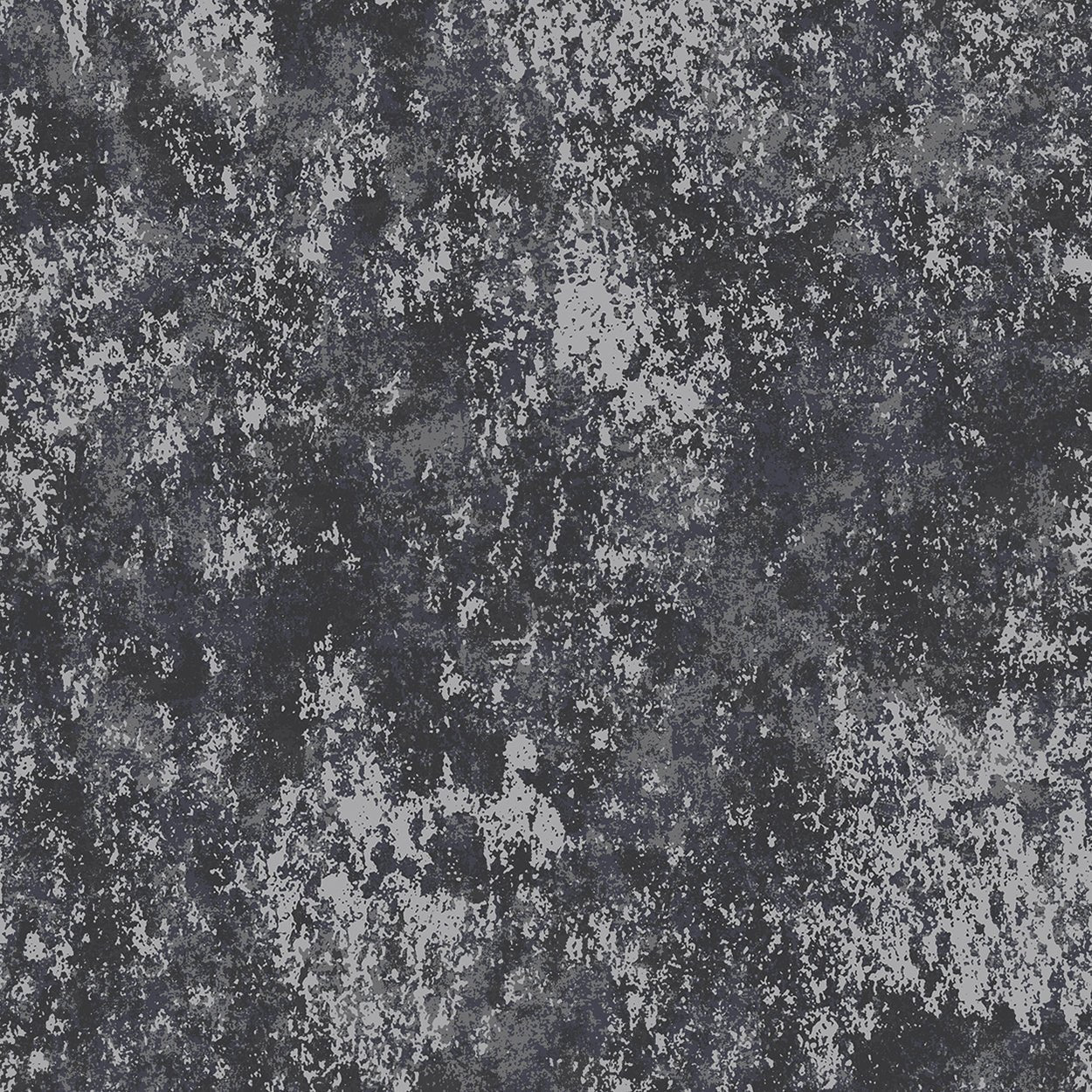 Metallic FX Concrete Wallpaper - Black / Silver - Galerie - W78223 - Premier Wallcovering