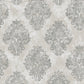 Metallic FX Damask Wallpaper - Silver - Galerie - W78226 - Premier Wallcovering