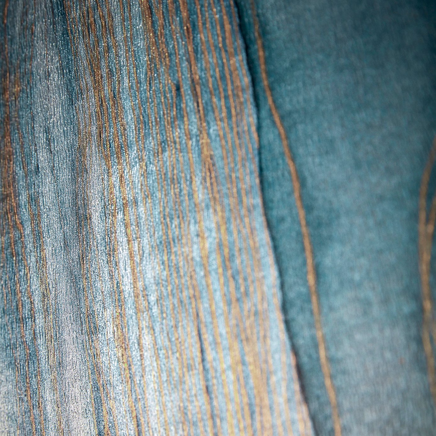 Metamorphic Wallpaper - Lapis/Copper - Harlequin - EVIW112055