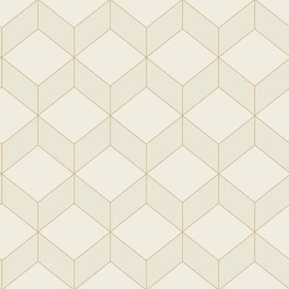 Metro 1930 Wallpaper - Taupe - Casadeco - 85681212 - Premier Wallcovering