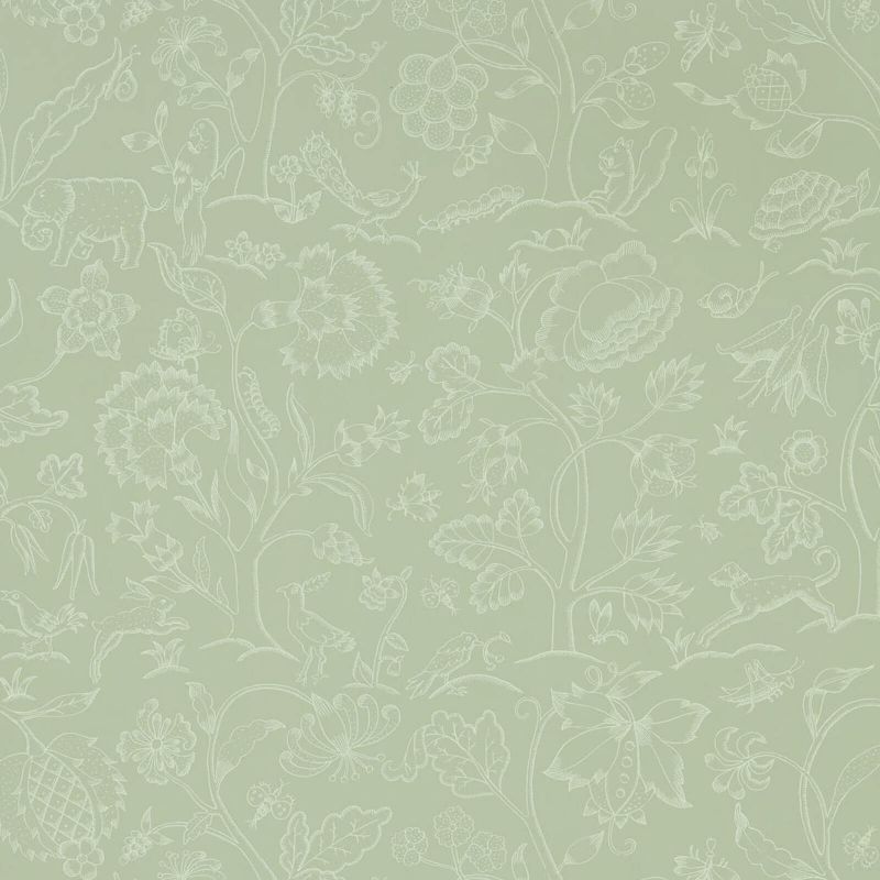 Middlemore Wallpaper - Sage Grey - 216694 - Morris & Co - Premier Wallcovering