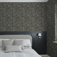 Midsummer Eve Wallpaper - Black - Boråstapeter - 7679 - Premier Wallcovering