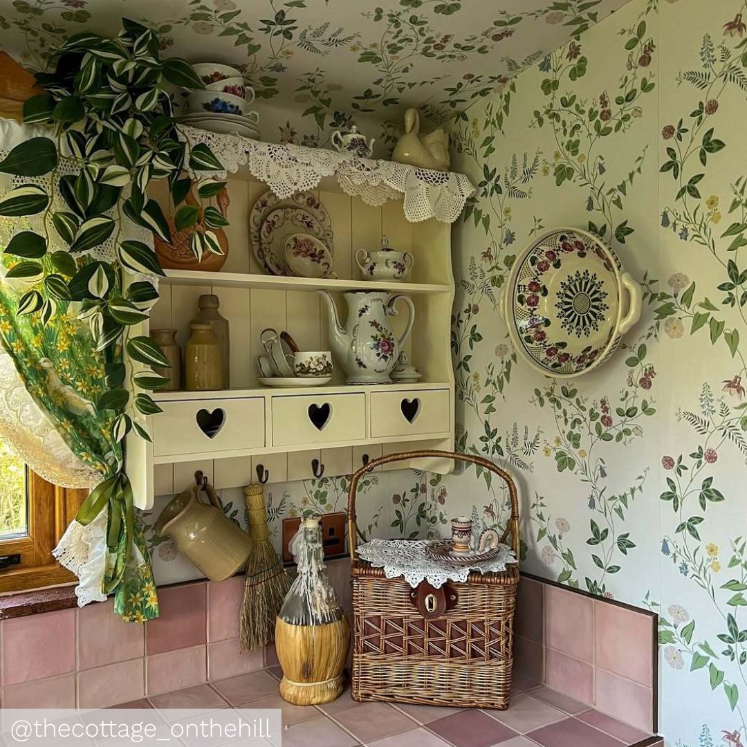 Midsummer Eve Wallpaper - White - Boråstapeter - 7680 - Premier Wallcovering