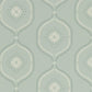 Milcombe Wallpaper - Mist Blue - Sanderson - DLMW216880