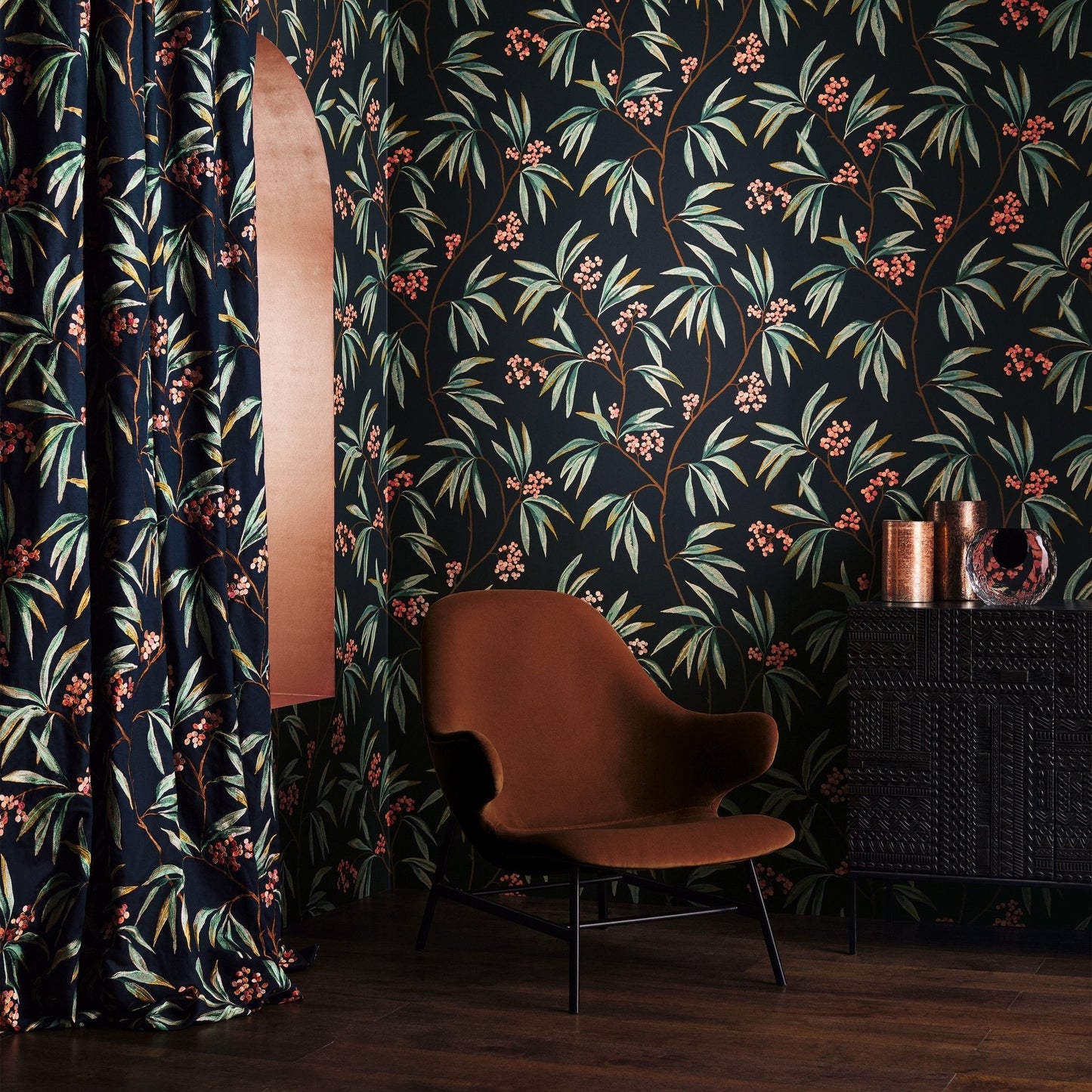 Mima Wallpaper - Twilight - Romo - Ottavia - W470/04 - Premier Wallcovering