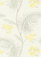 Mimosa Wallpaper - Canary Yellow & Soft Olive on Parchment - 69/8132 - Cole & Son - Premier Wallcovering