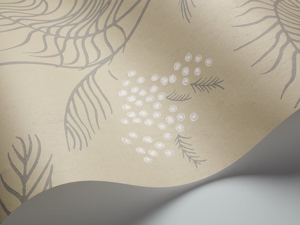 Mimosa Wallpaper - Chalk & Lilac Grey on Safari - 69/8131 - Cole & Son - Premier Wallcovering